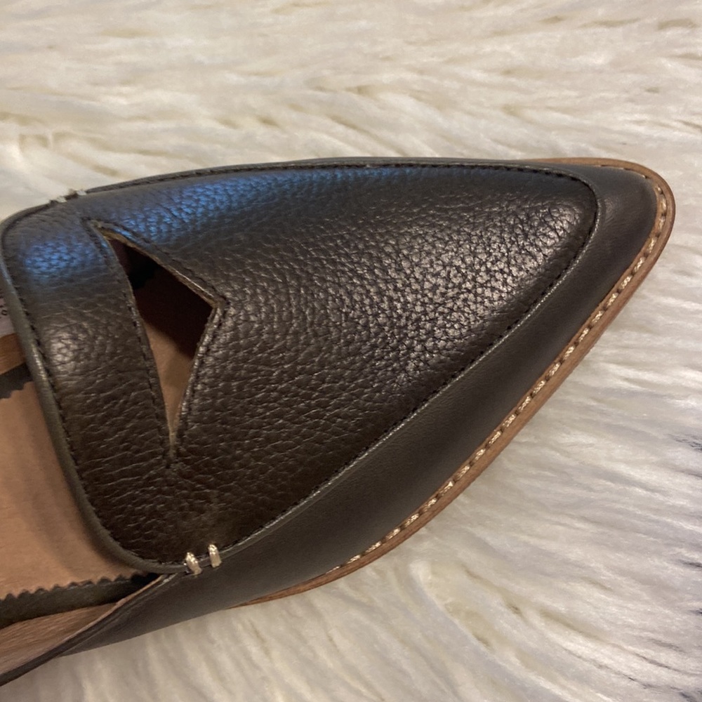 SPERRY Shoes size 7 BNWOT color dark green so beautiful leather upper - Picture 13 of 16